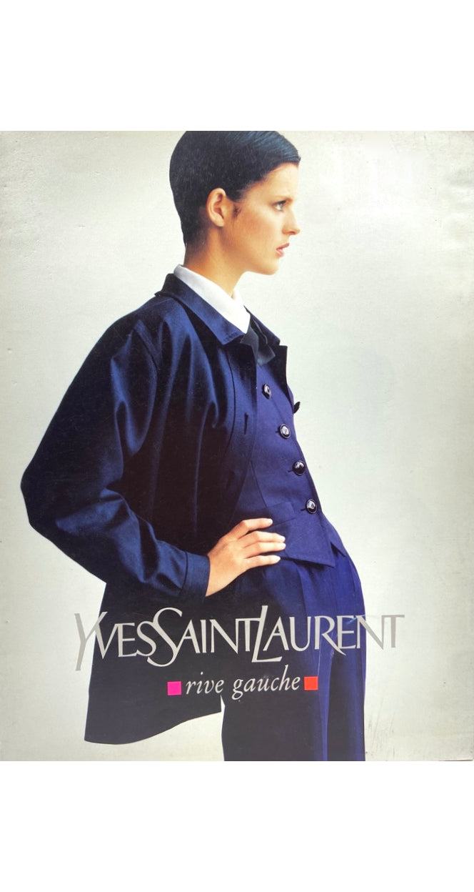 1996 S/S Navy Cotton Gabardine Chore Jacket