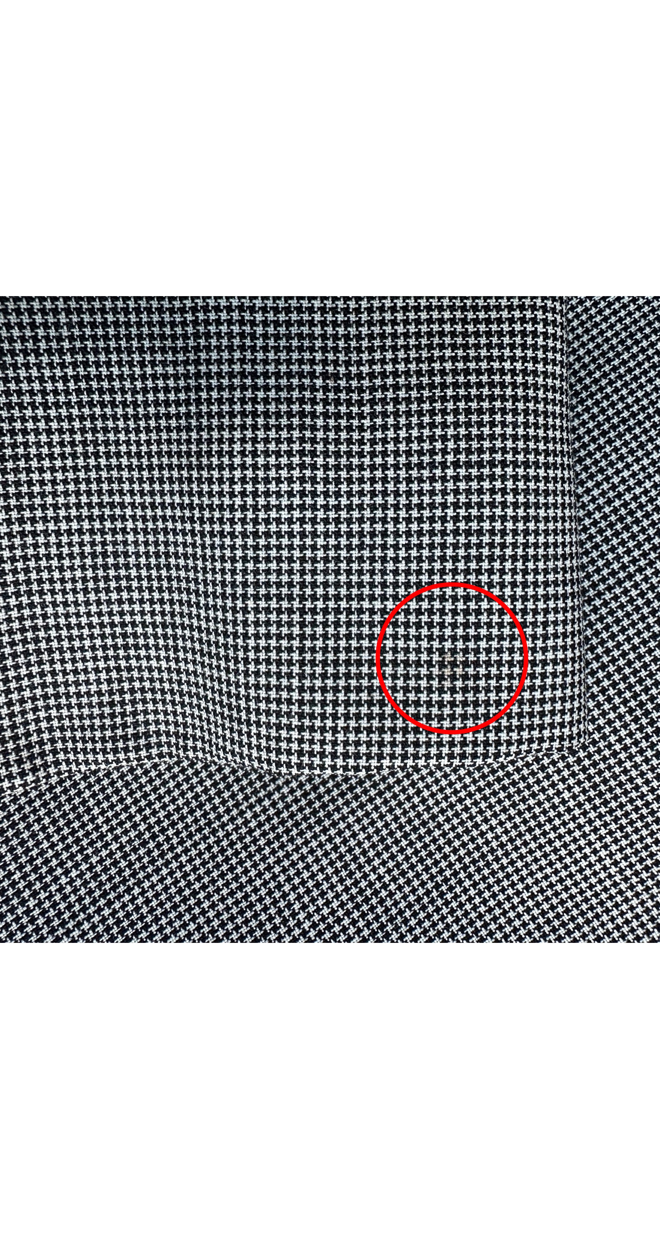 1998 S/S "Untitled" Men's Spliced Pinstripe & Houndstooth Wool Blazer