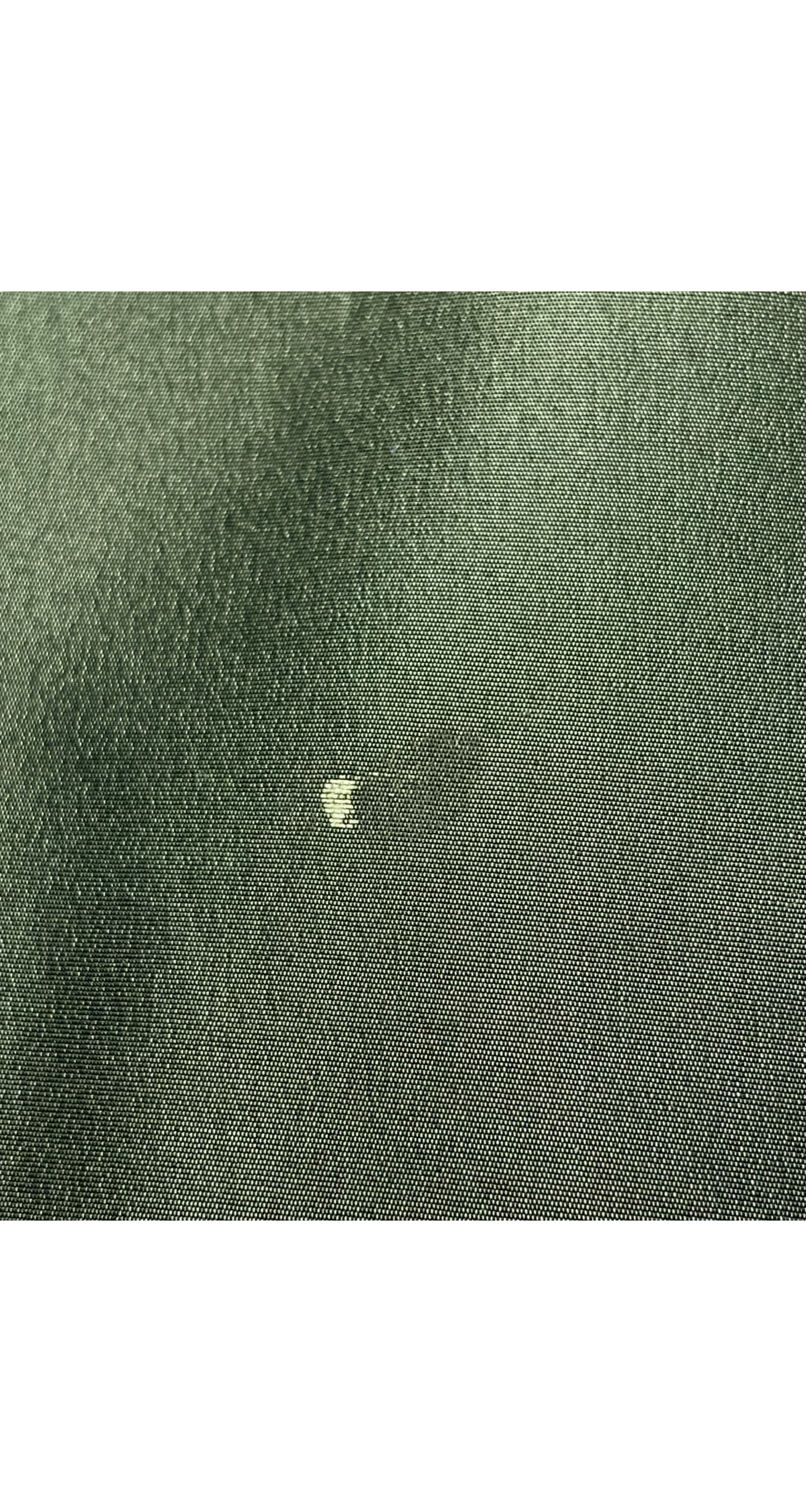 1990s Green Silk Taffeta Velvet Trim Double-Breasted Blazer