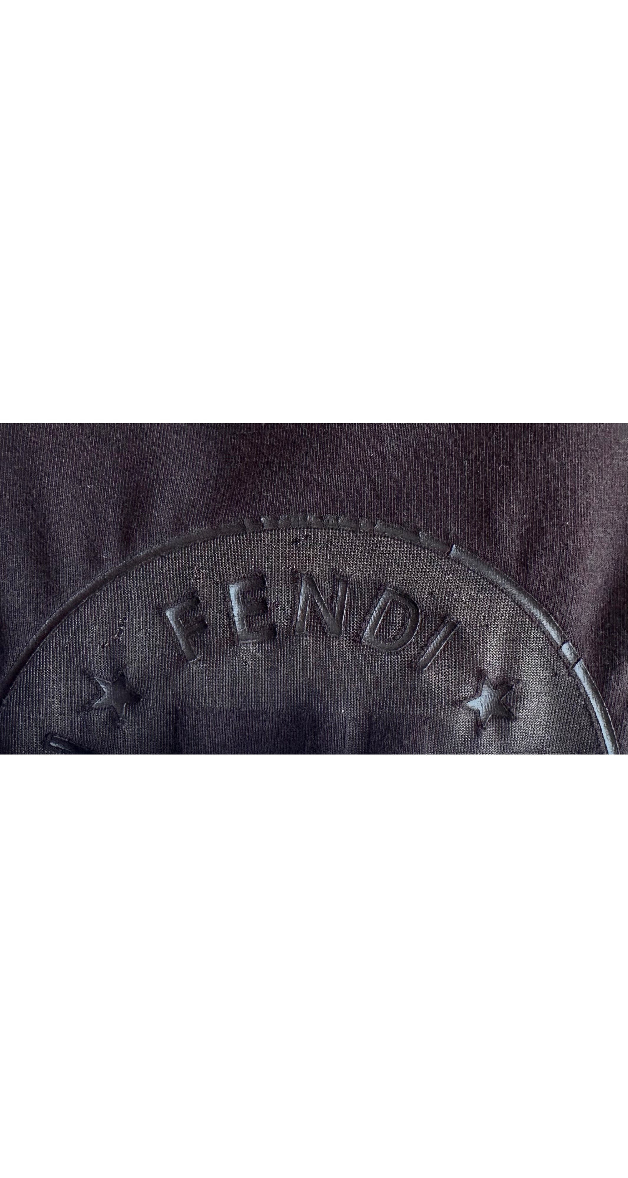 1990s Sheer Logo Inset Black Cotton Jersey Dress