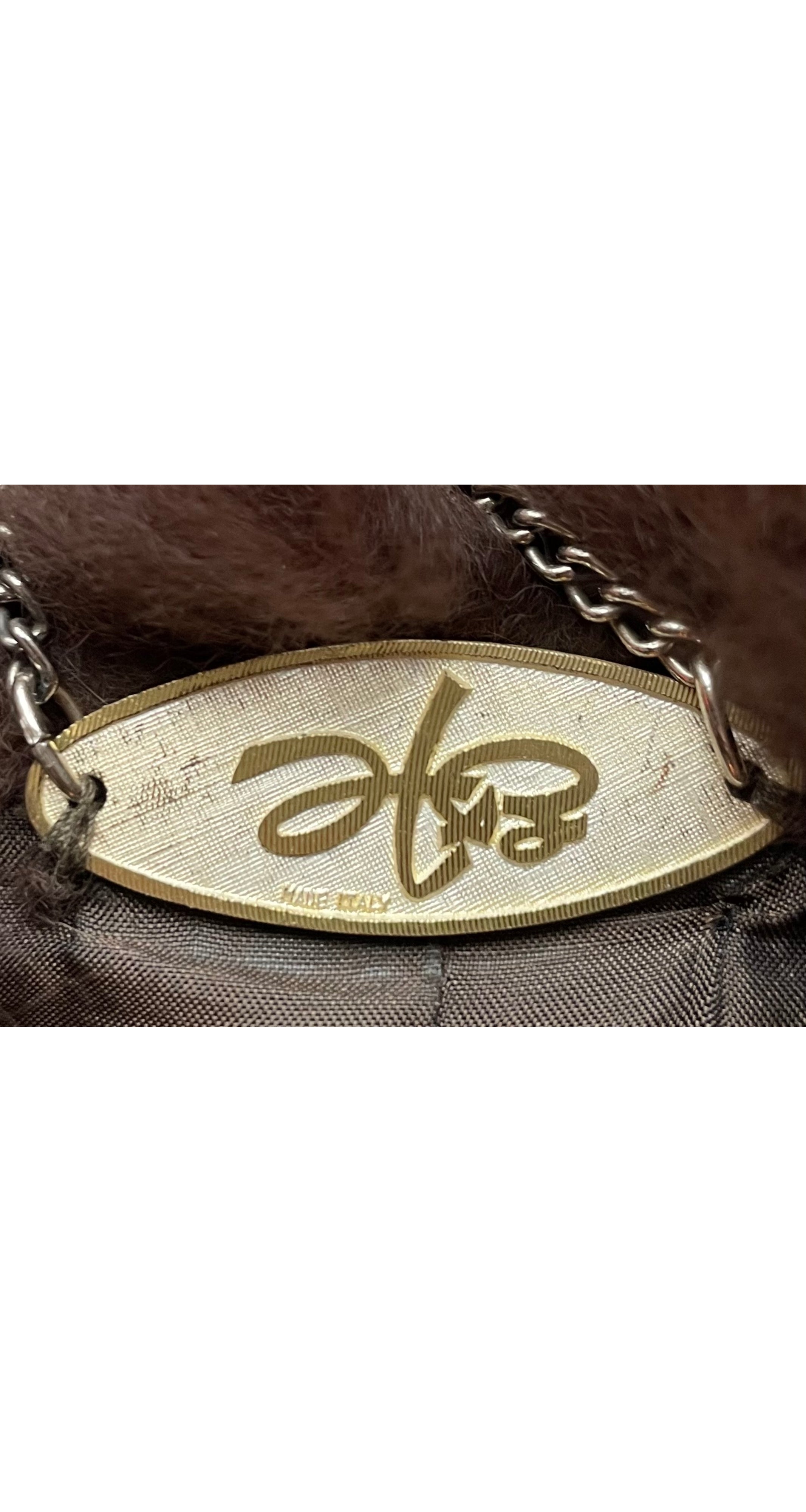 1980s Fox Fur Collar Suede Cape Coat