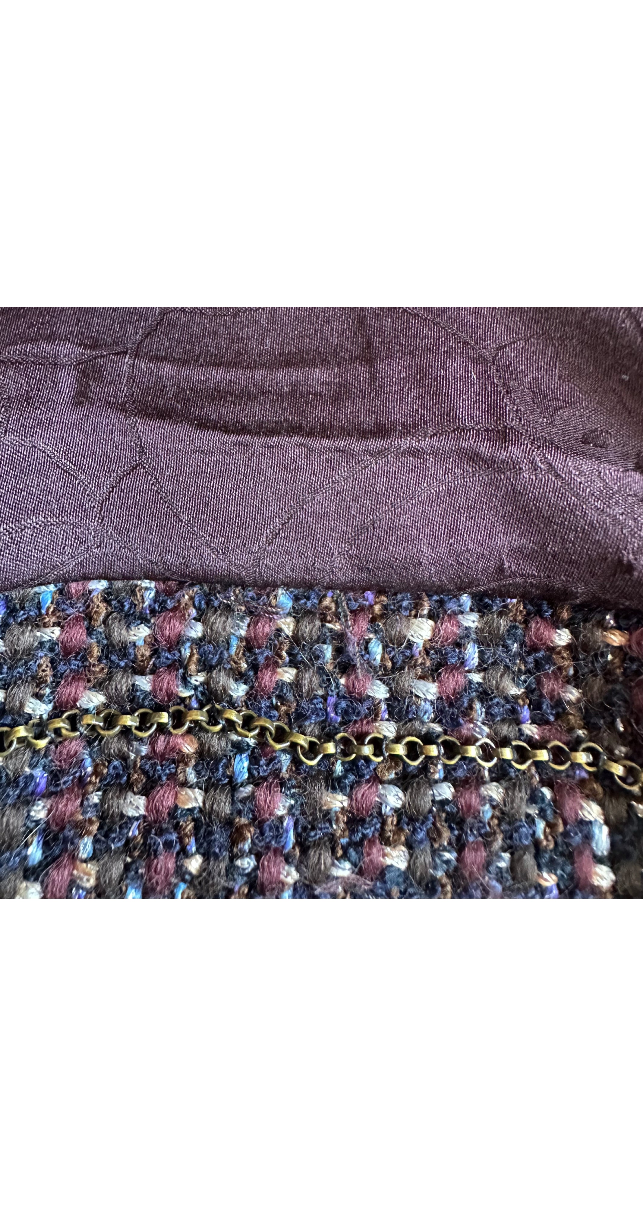 2002-03 F/W Ad Campaign Metallic Wool Tweed Jacket