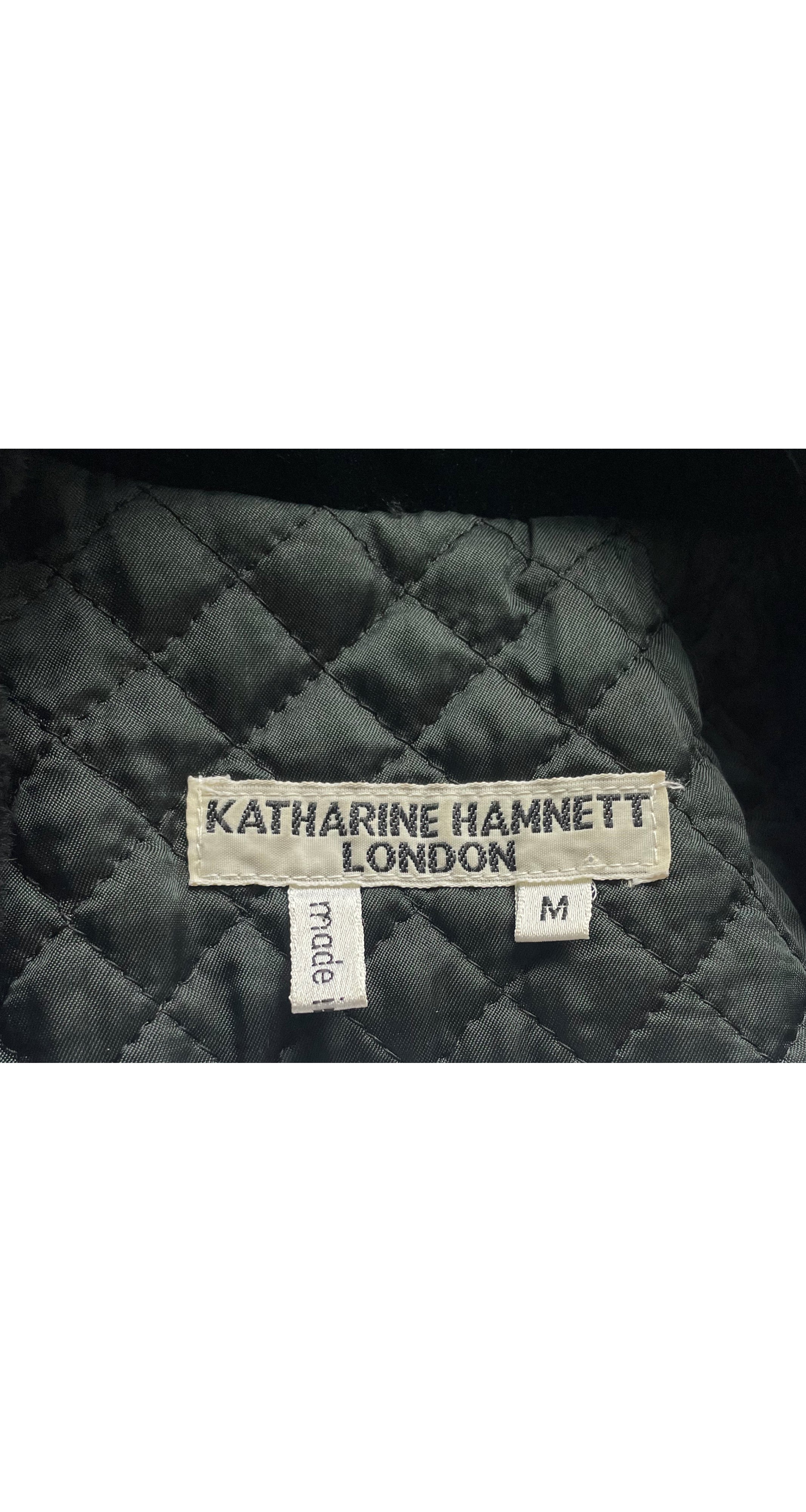 1990 F/W Dark Green Silk Velvet Belted Bomber Jacket