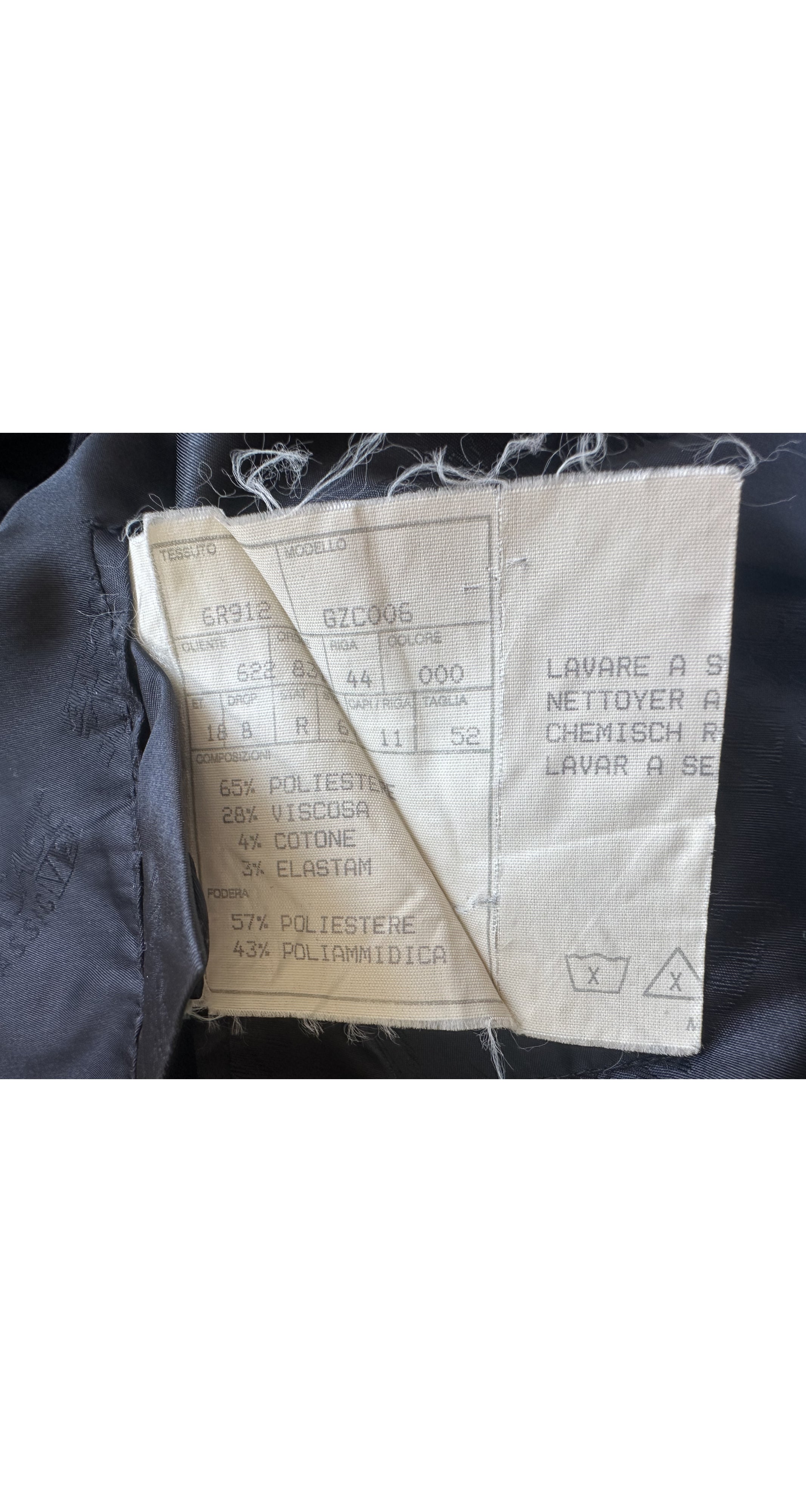 1990s Men's Black Collared Overcoat