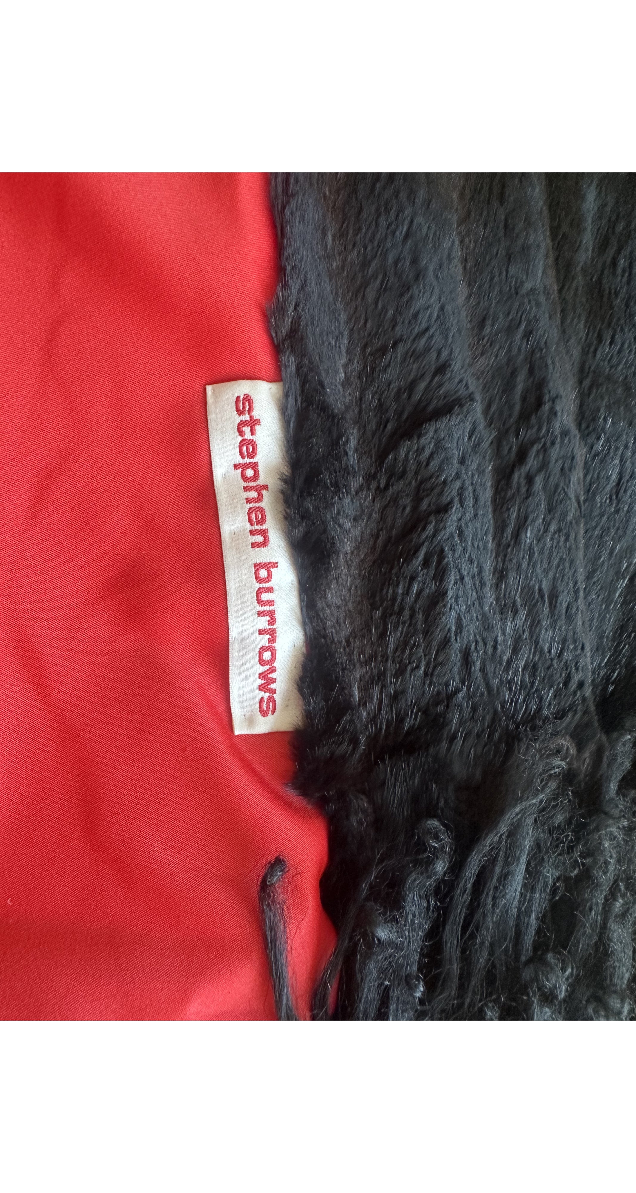 1970s Black & Brown Mongolian Lamb Fur Jacket