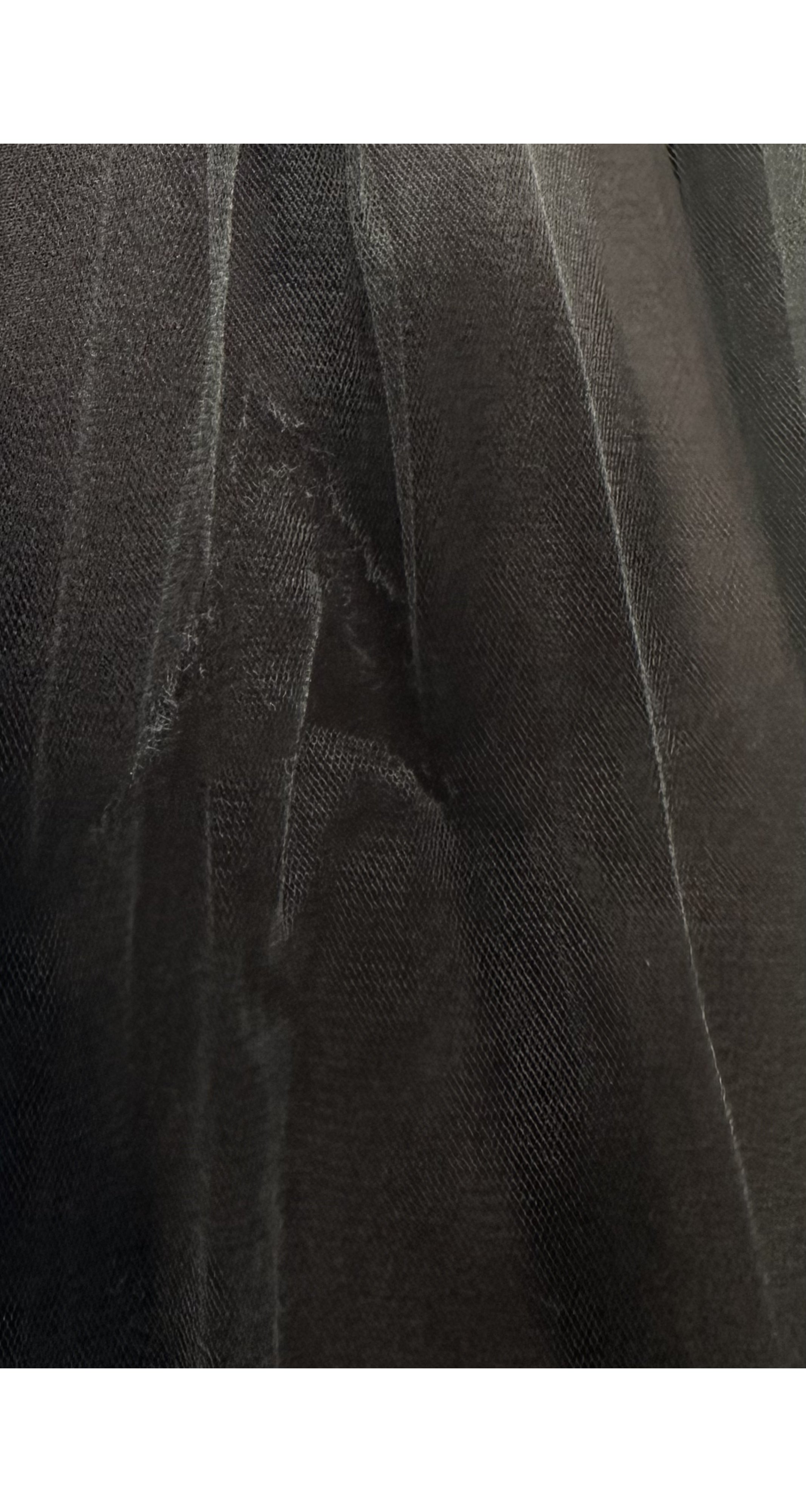 1990-91 F/W Roman Centurion Black Bustier Evening Gown