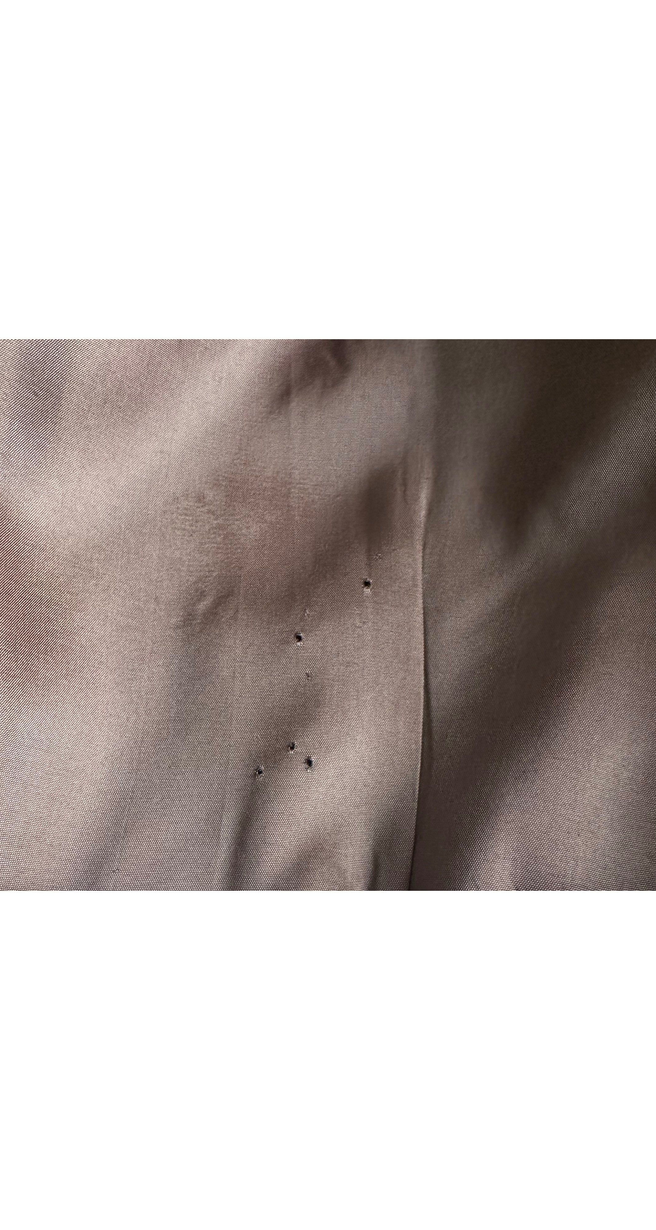 1981-82 F/W Metallic Gold Embroidered Gray Wool Jacket