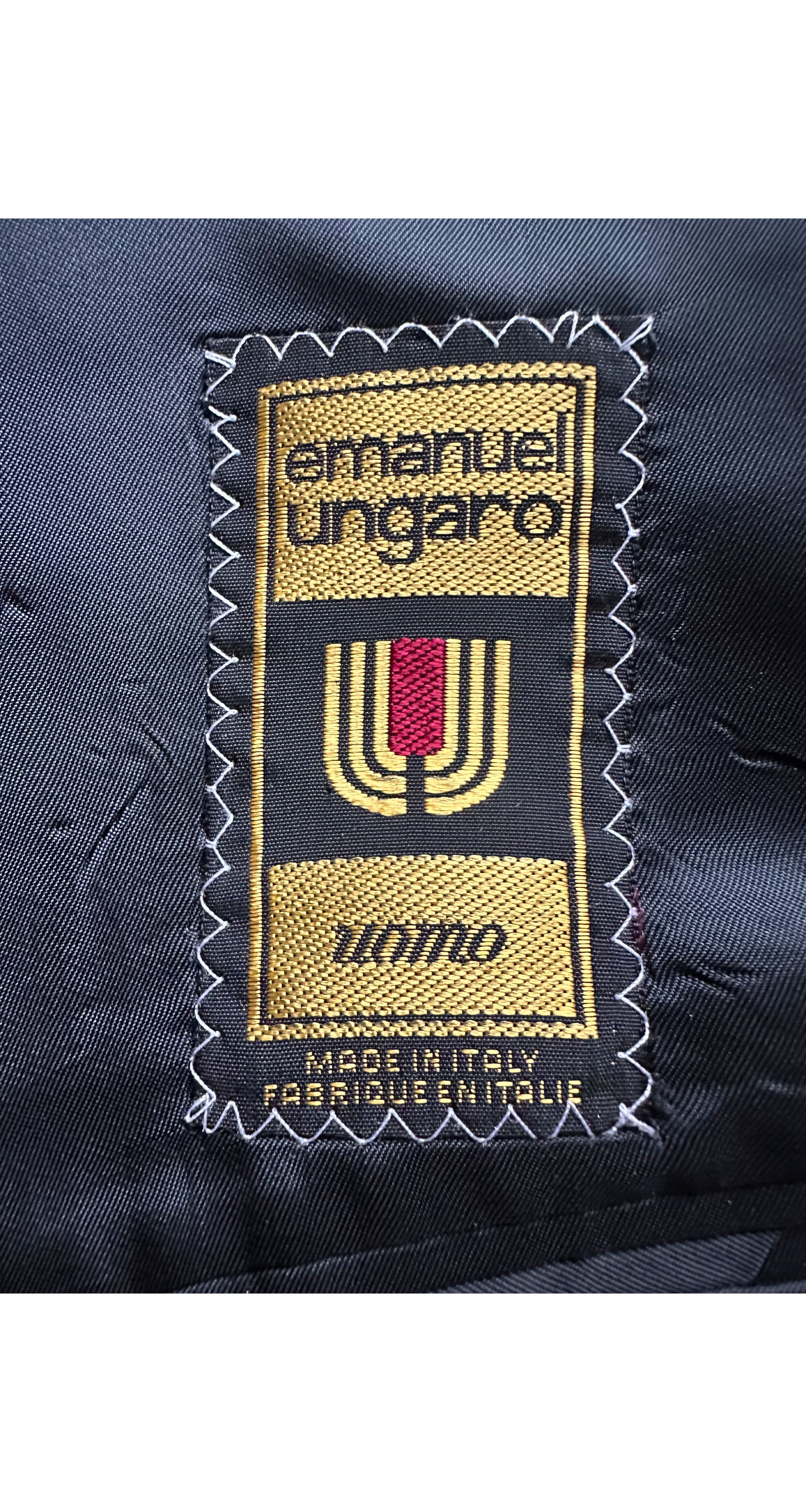 1980s Men's Gray Plaid Wool Tuxedo Suit