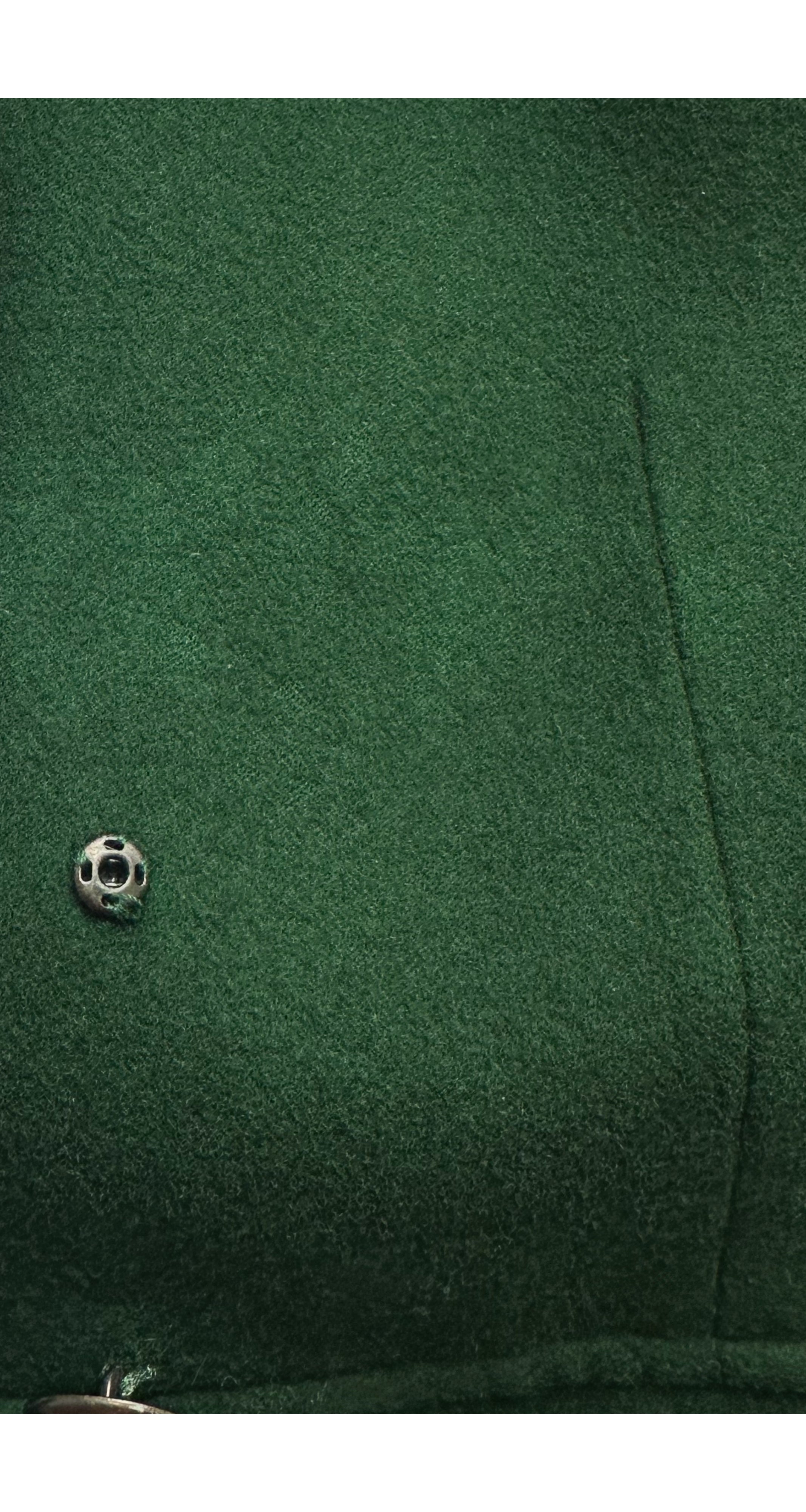 1986-87 F/W Dark Green Wool Peplum Jacket