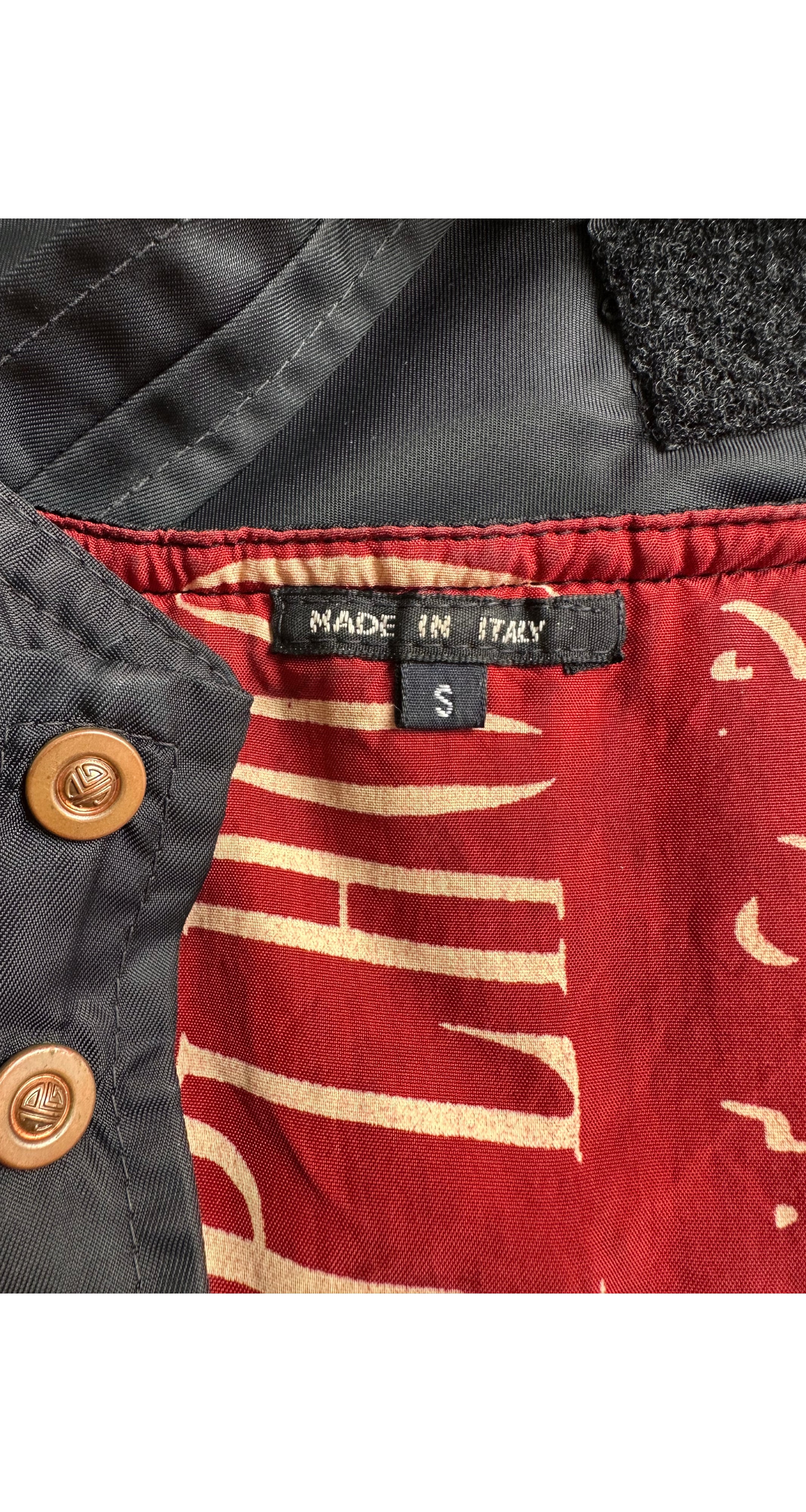 1990s "Safe Sex" Black Nylon Cross-Back Utility Vest
