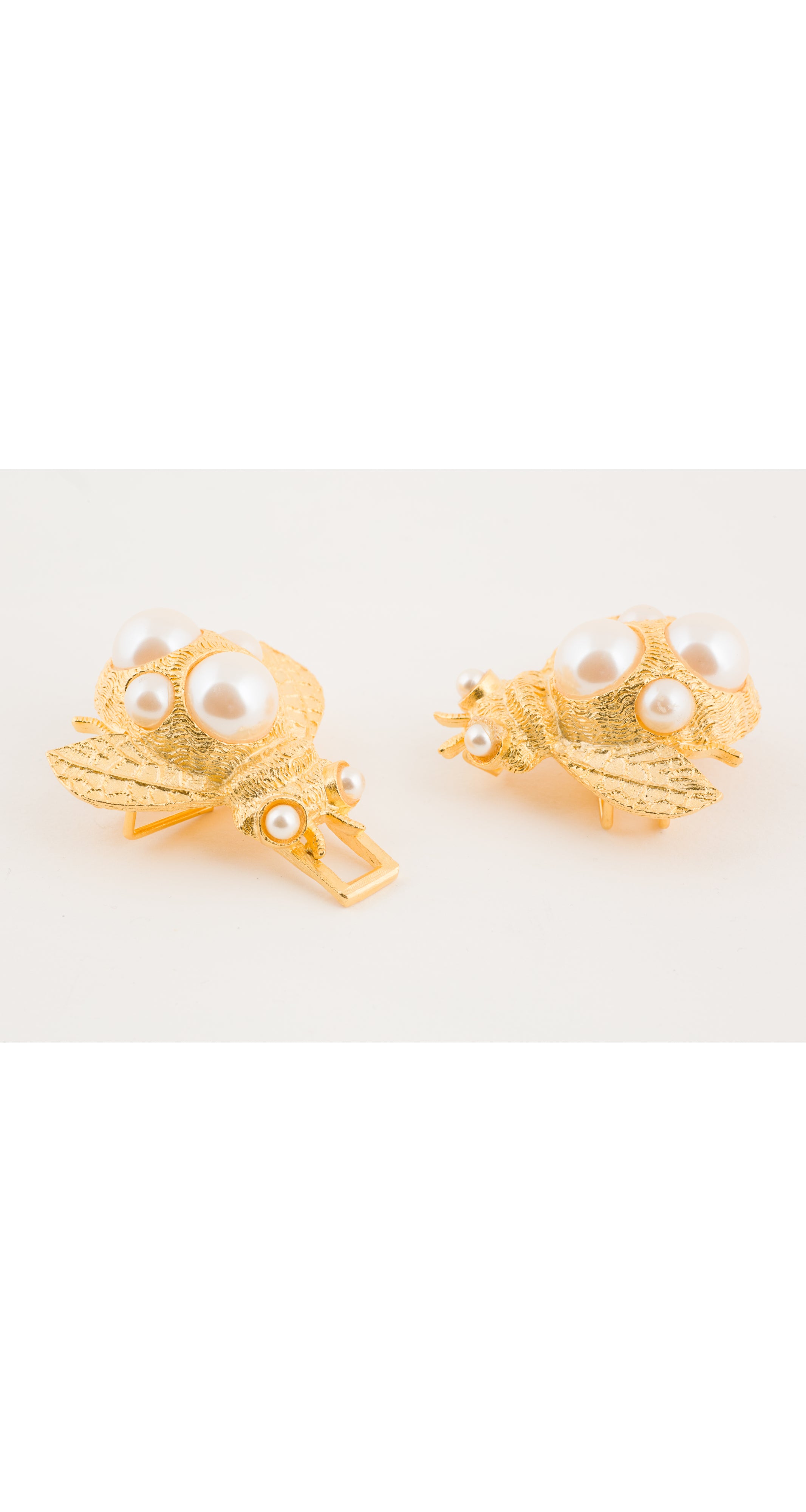 1994 Bumble Bee Figural Gold-Tone Belt Buckle