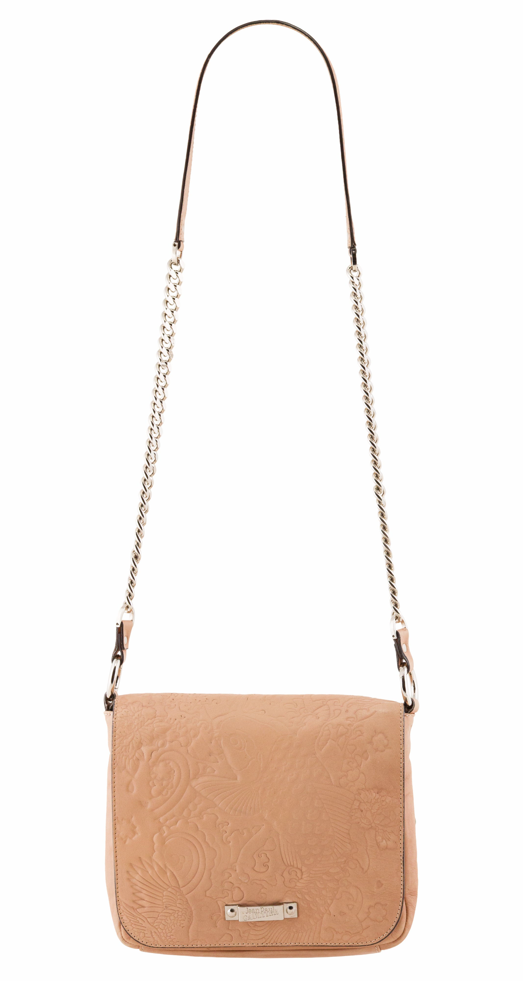2012 S/S Koi Fish Embossed Leather Crossbody Bag