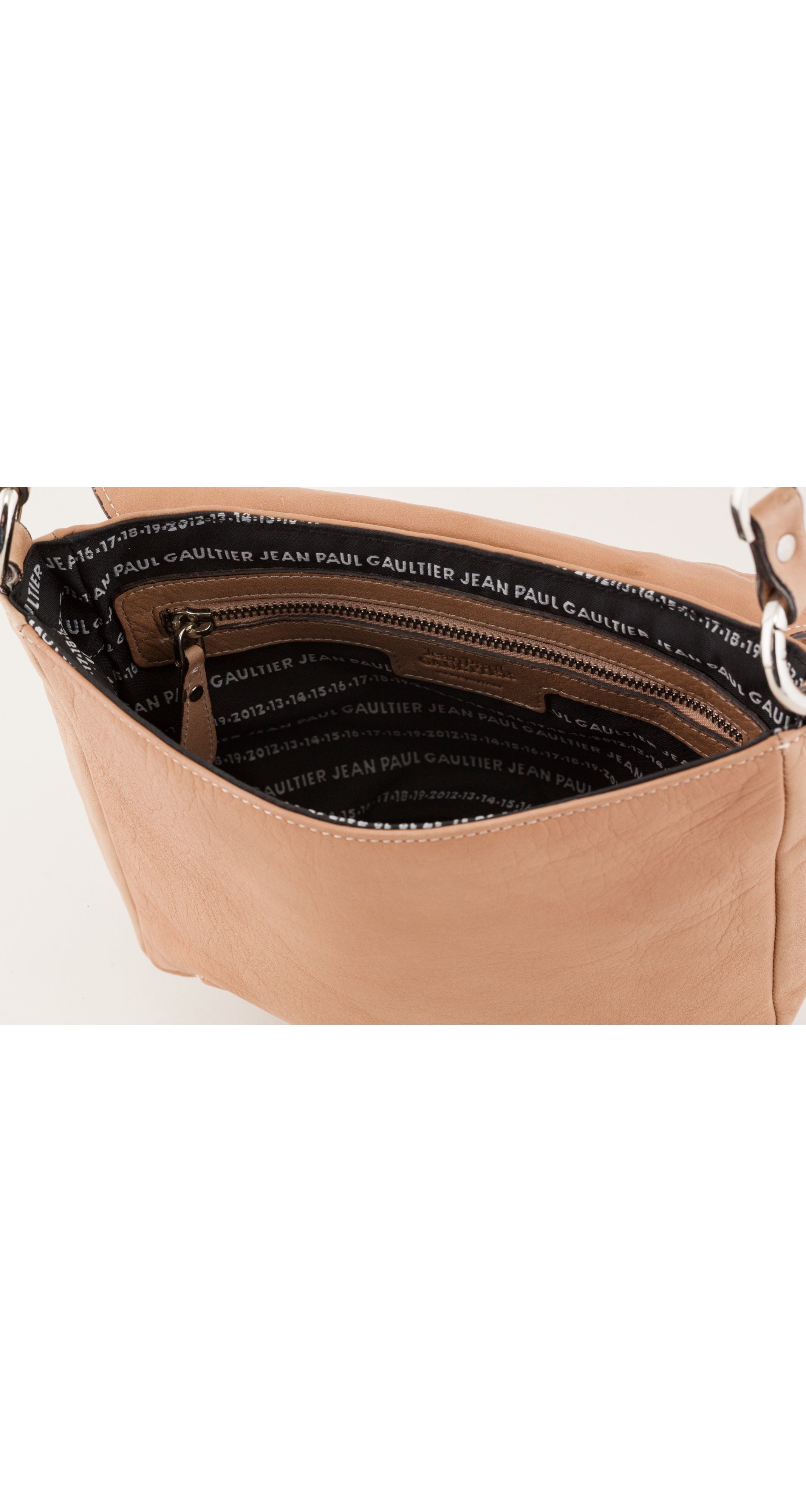 2012 S/S Koi Fish Embossed Leather Crossbody Bag