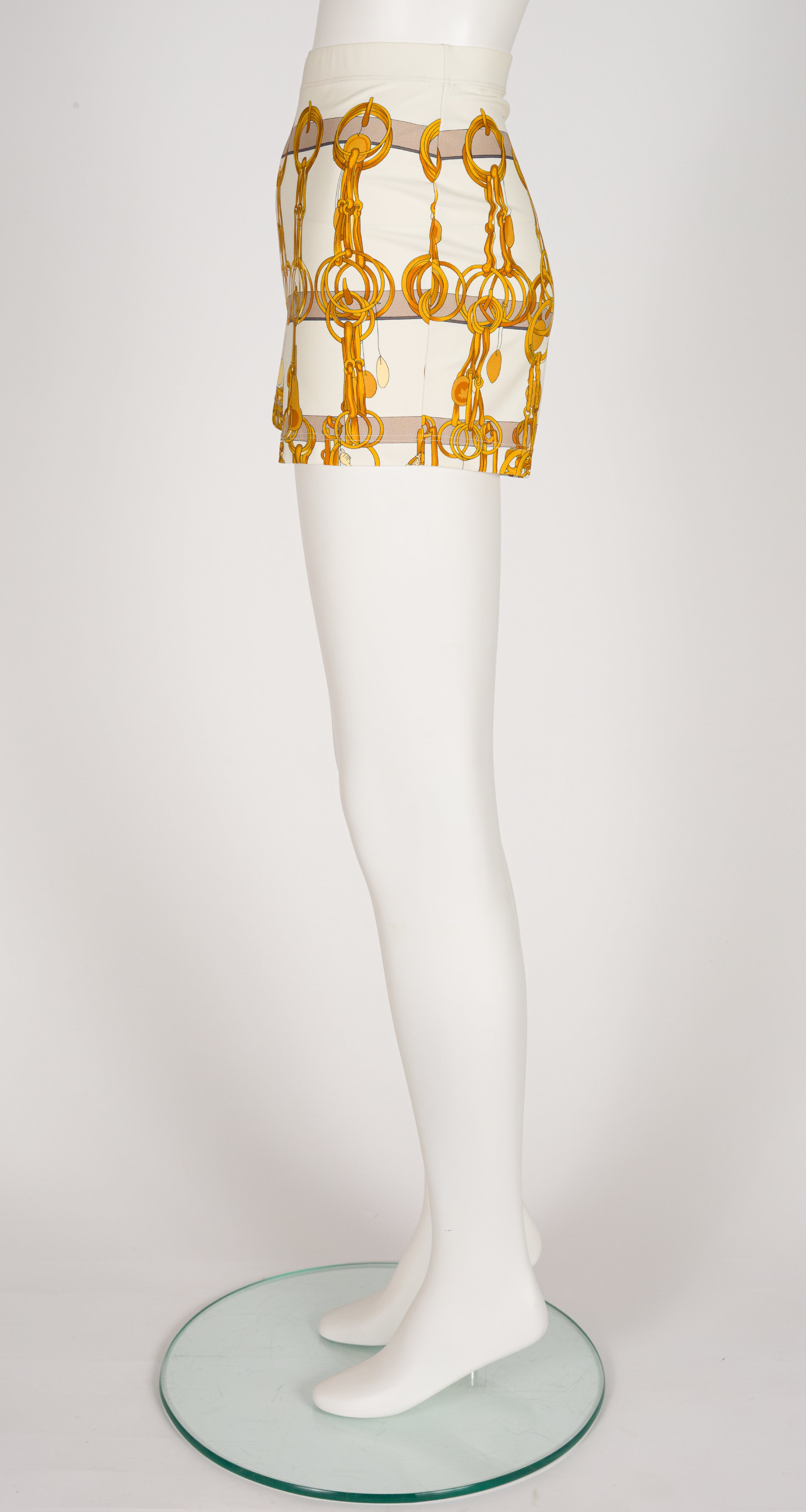 1990s "Mors et Filets" by Marie-Françoise Héron Lycra Shorts