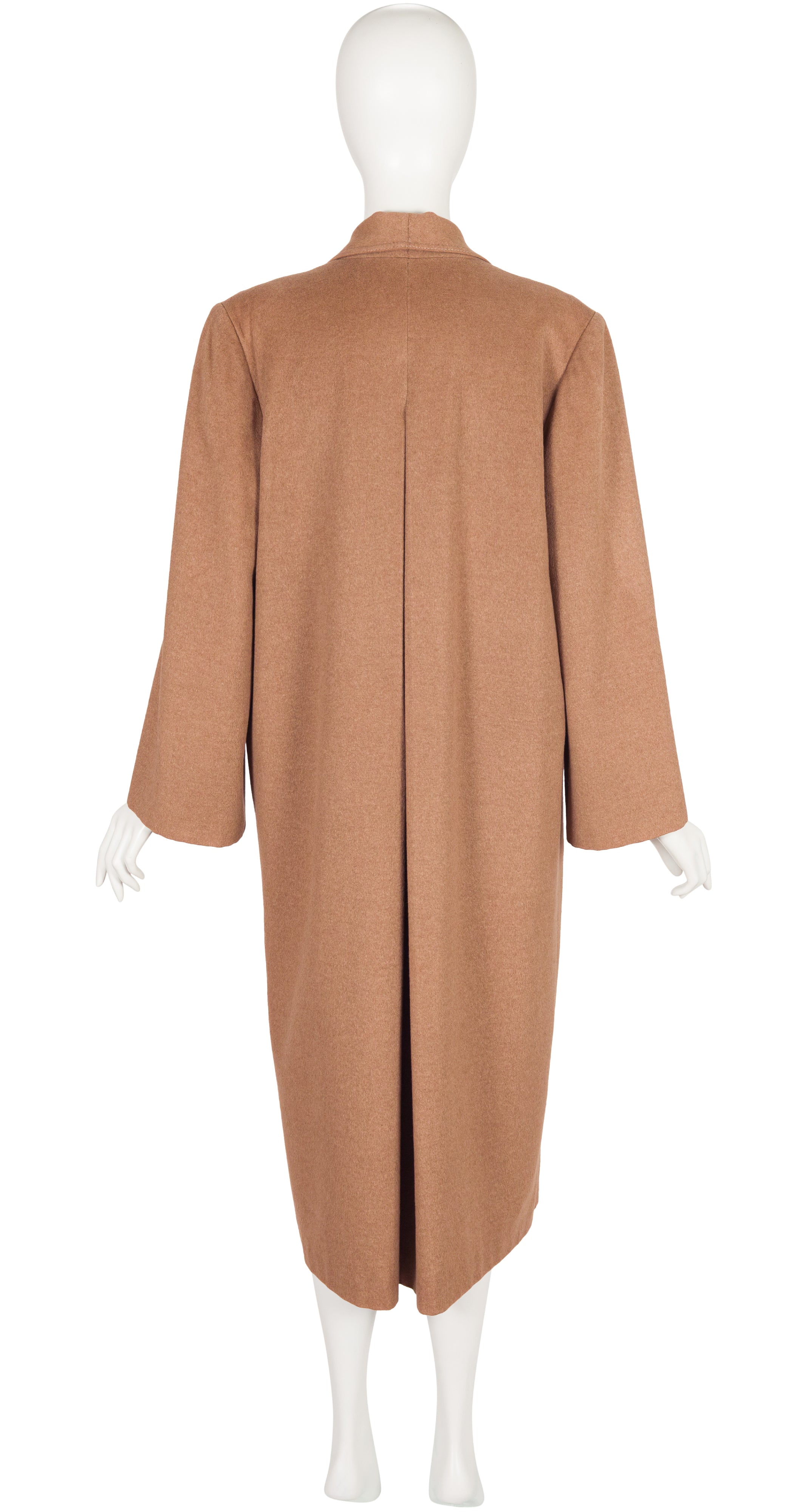 1984-85 F/W Alpaca & Wool Shawl Collar Coat