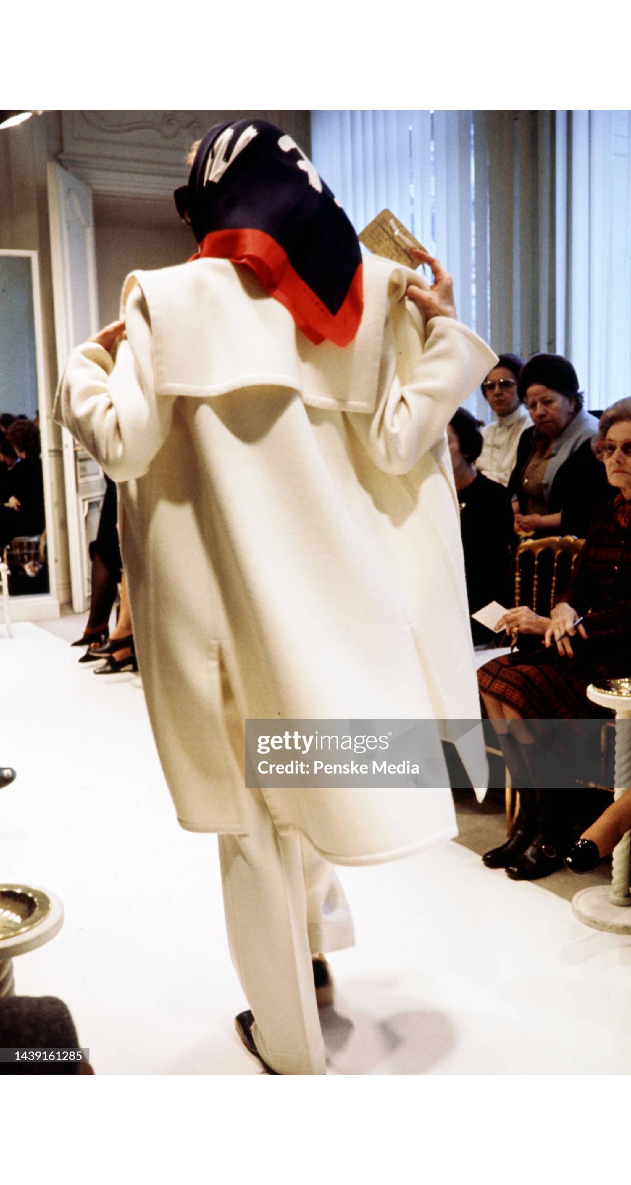 1972 S/S Navy Wool Sailor Collar Jacket