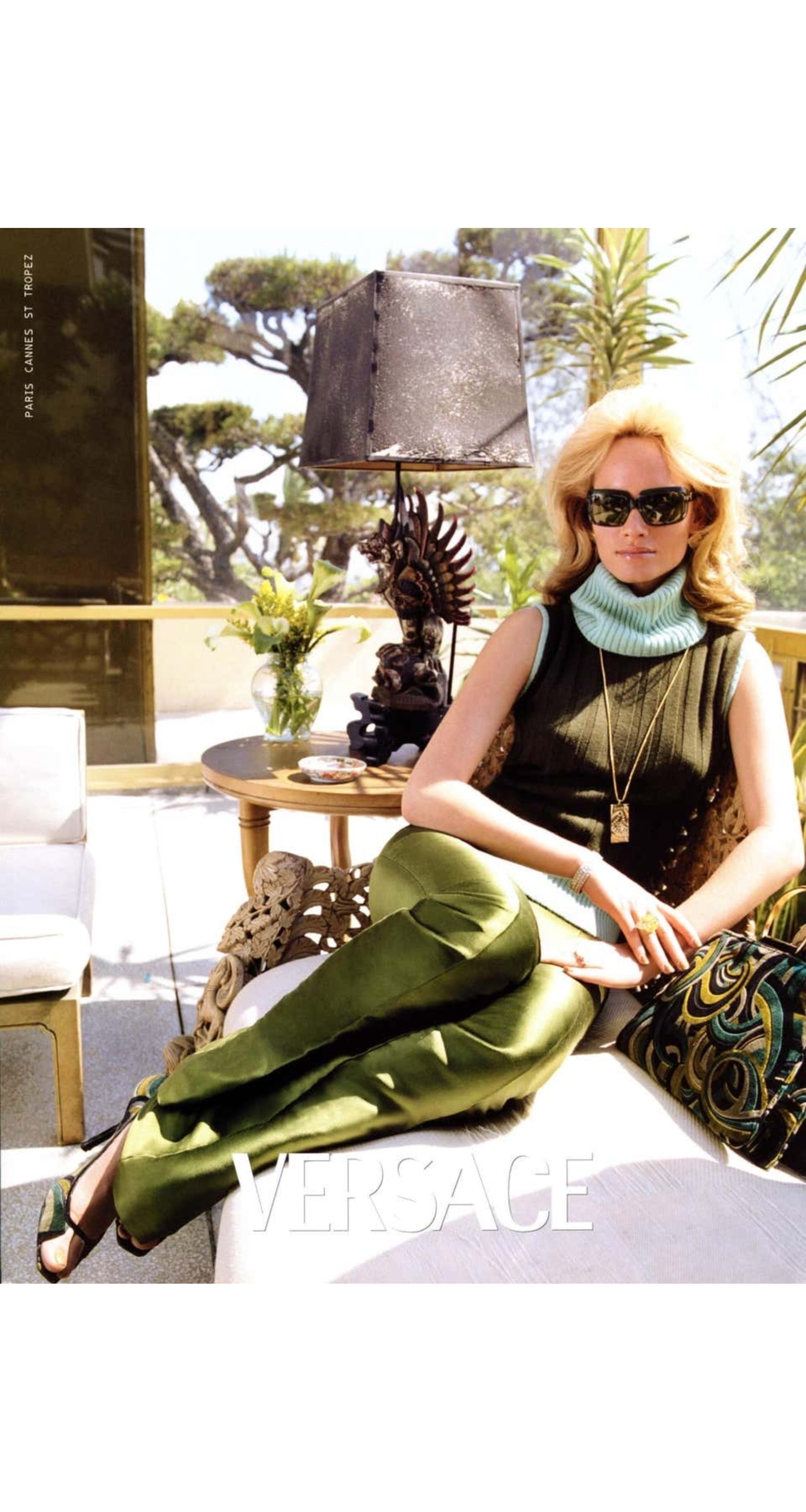 2000-01 F/W Ad Campaign Velvet Ring Handle Handbag