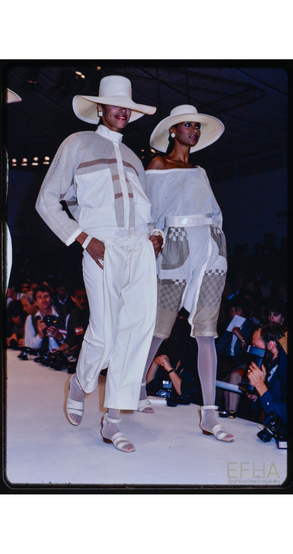 1983 S/S Butterfly Intarsia Beige Knit Bomber Jacket