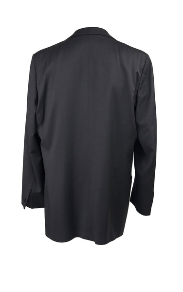 Gianni Versace Couture 1990s ウールジャケット Gianni Versace Couture 1990s Men's Black Wool & Silk Satin Suit