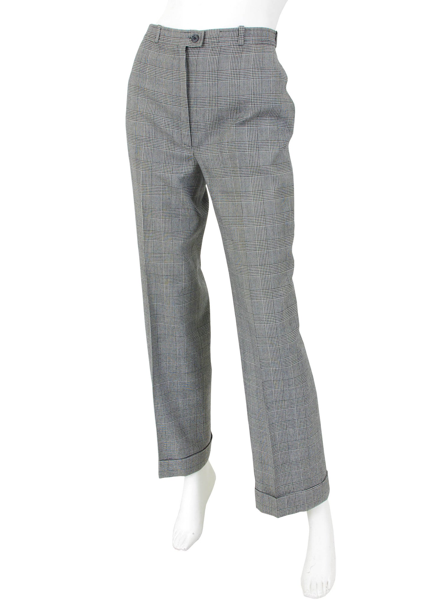 1974 S/S Haute Couture Documented Wool Pant Suit