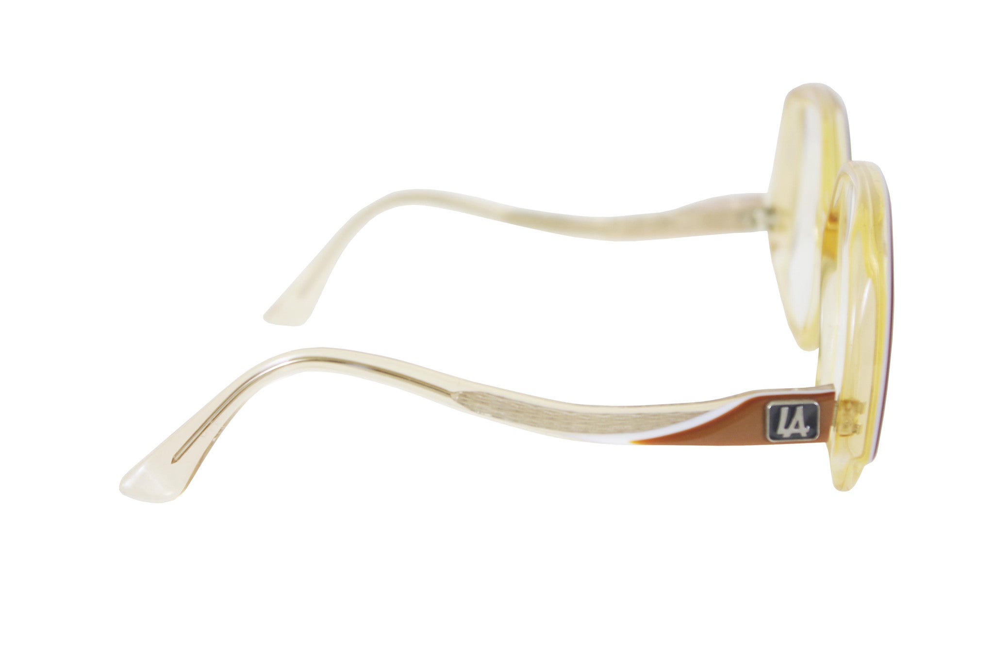 1970s French Oversized Eyeglasses Frames