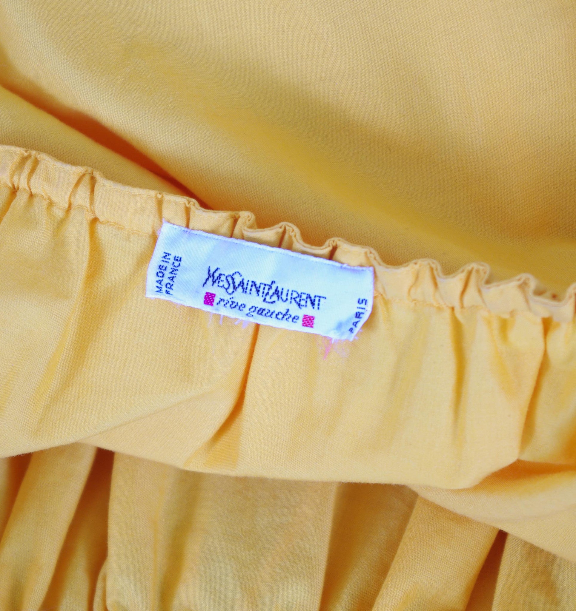 c. 1992 Dramatic Huge Balloon Sleeve Cotton Blouse