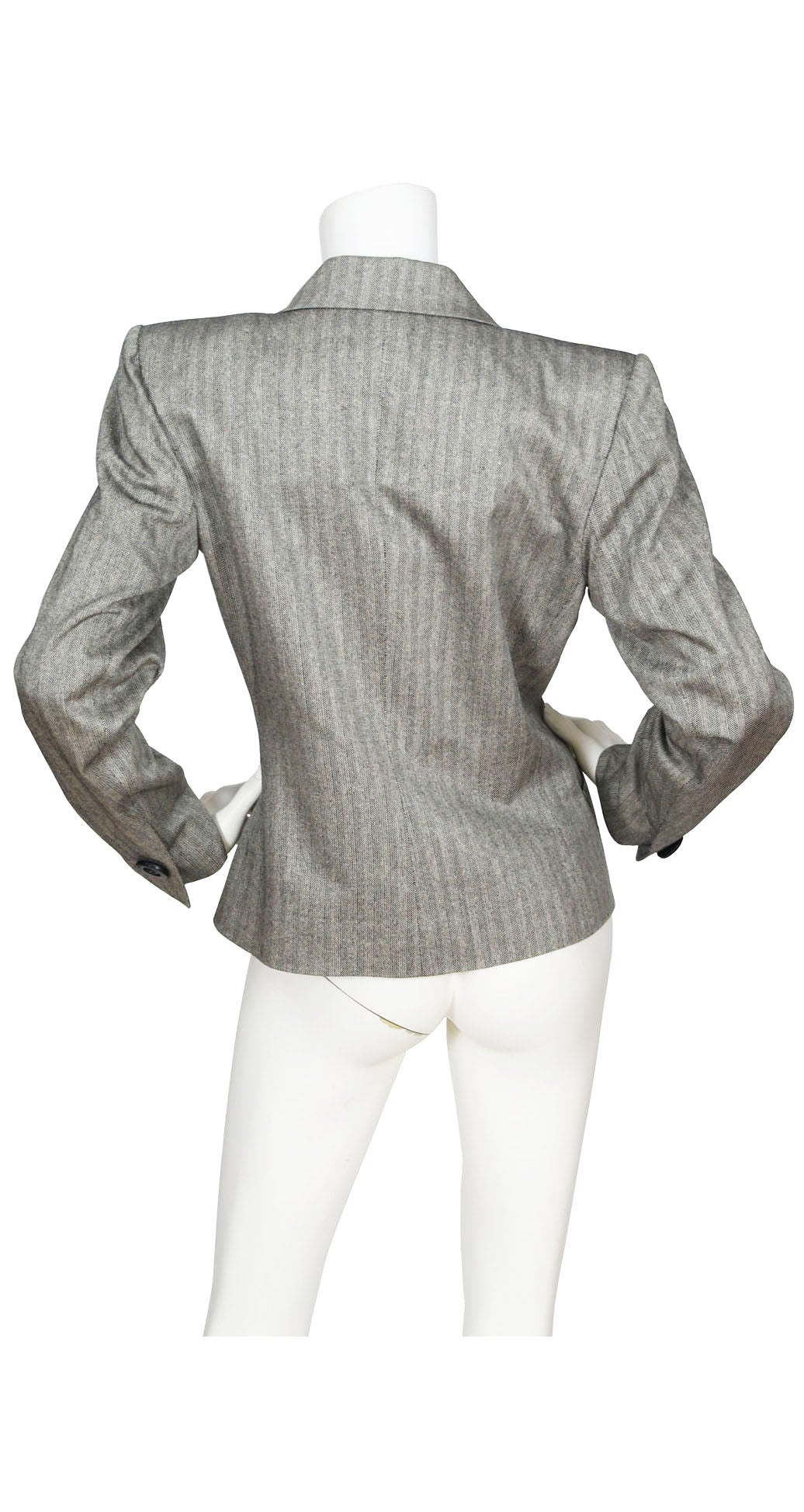 Early 1990s Rive Gauche Grey Blazer