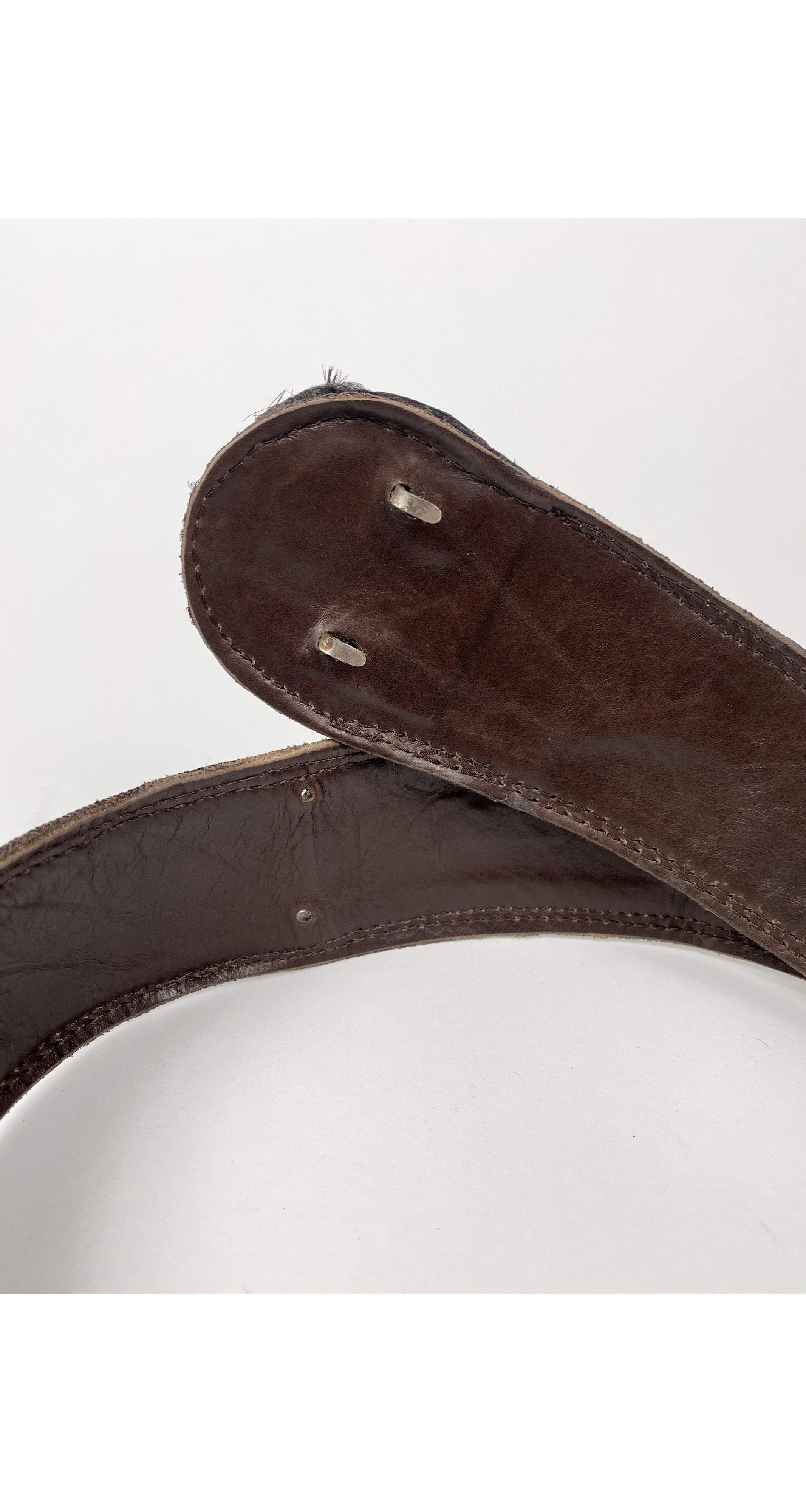 1981 Documented Hummingbird Feather Floral Velvet Belt