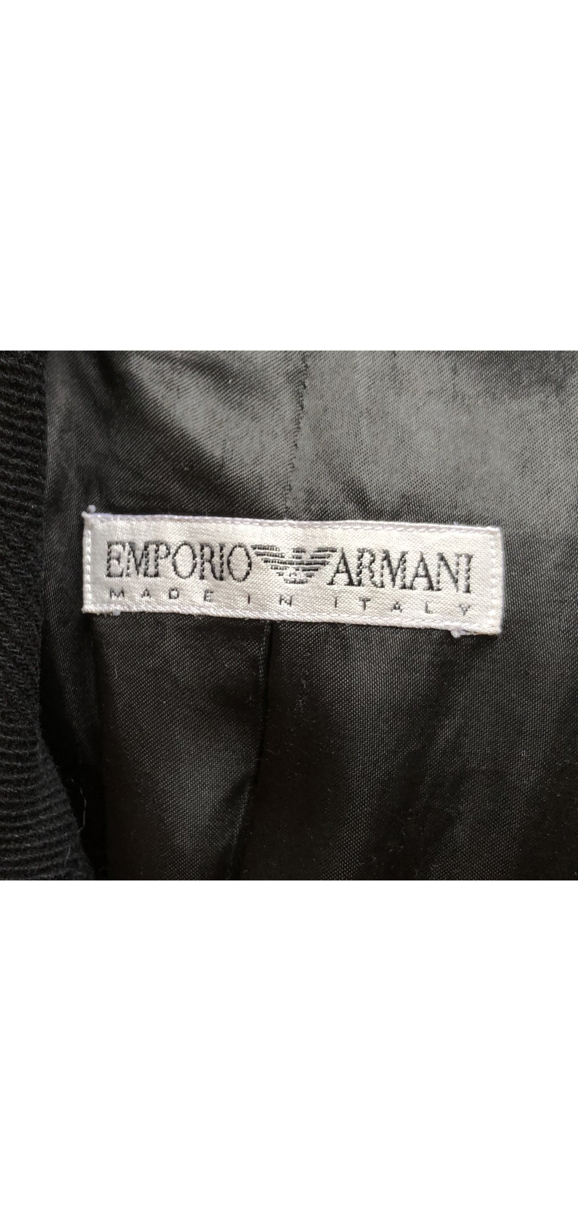 1990s Minimalist Black Wool Floor Length Coat