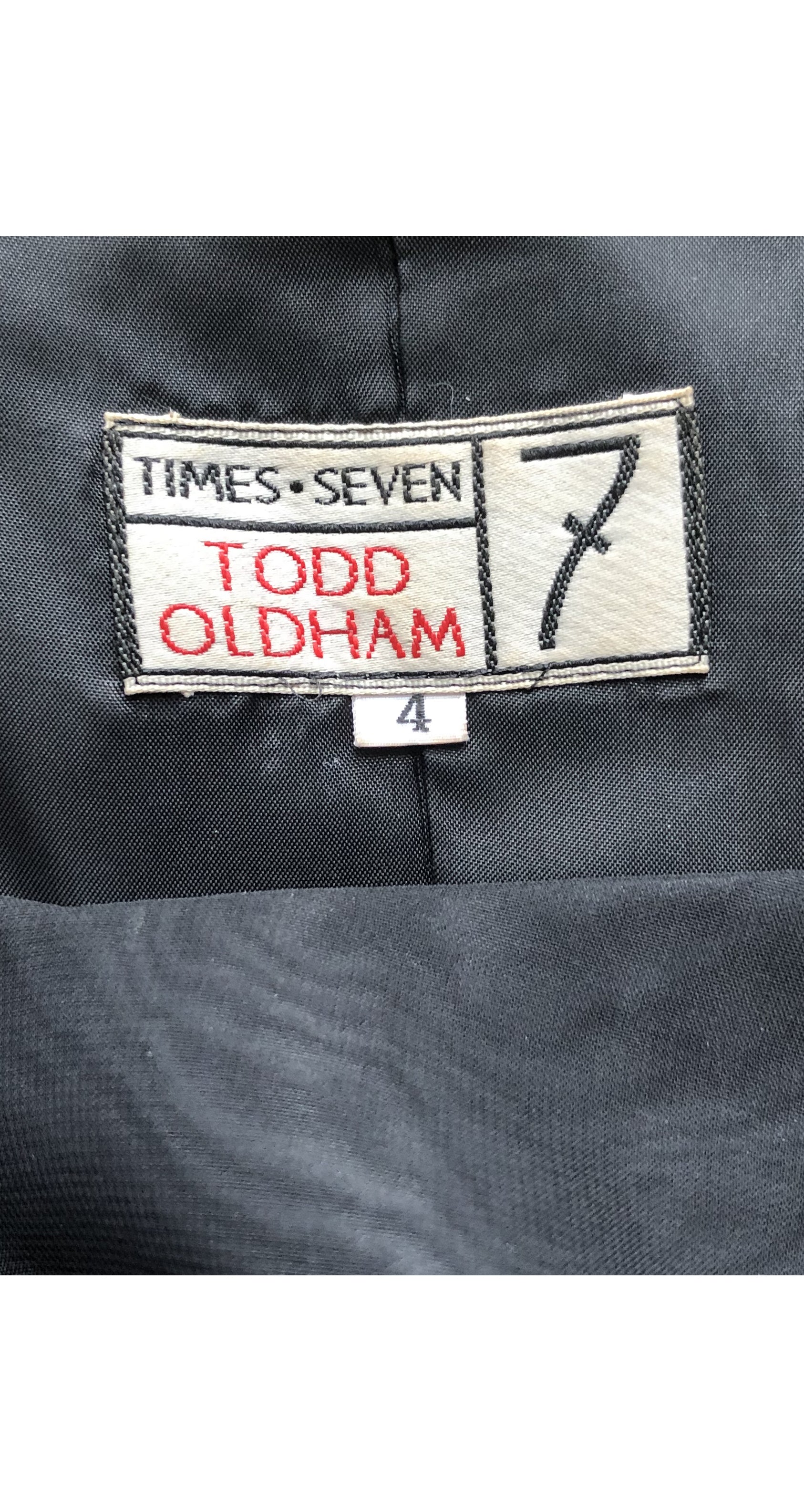 1990s Black Faux Fur Mini Cocktail Dress