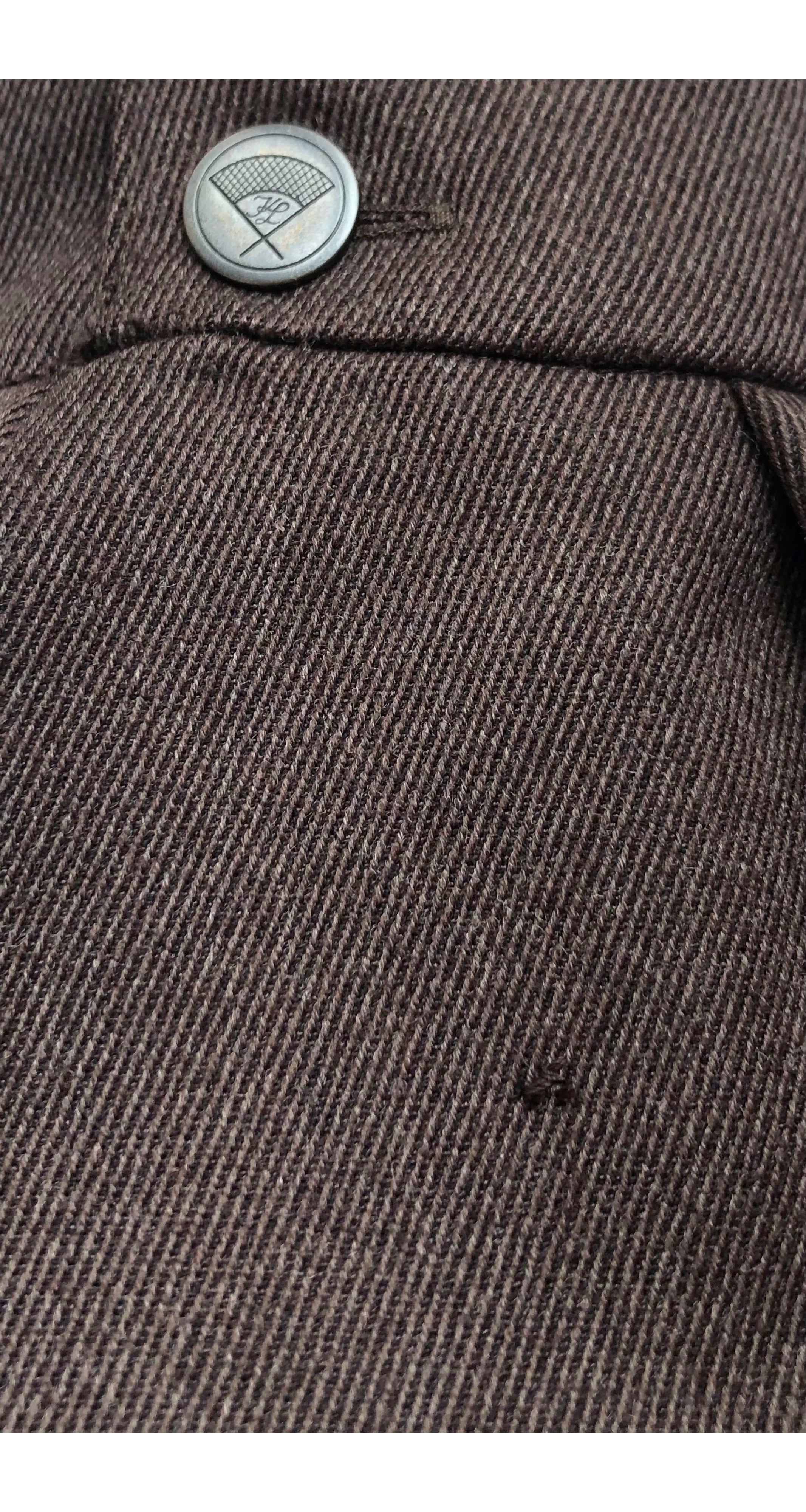 1980s Brown Wool Box-Cut Cropped Jacket