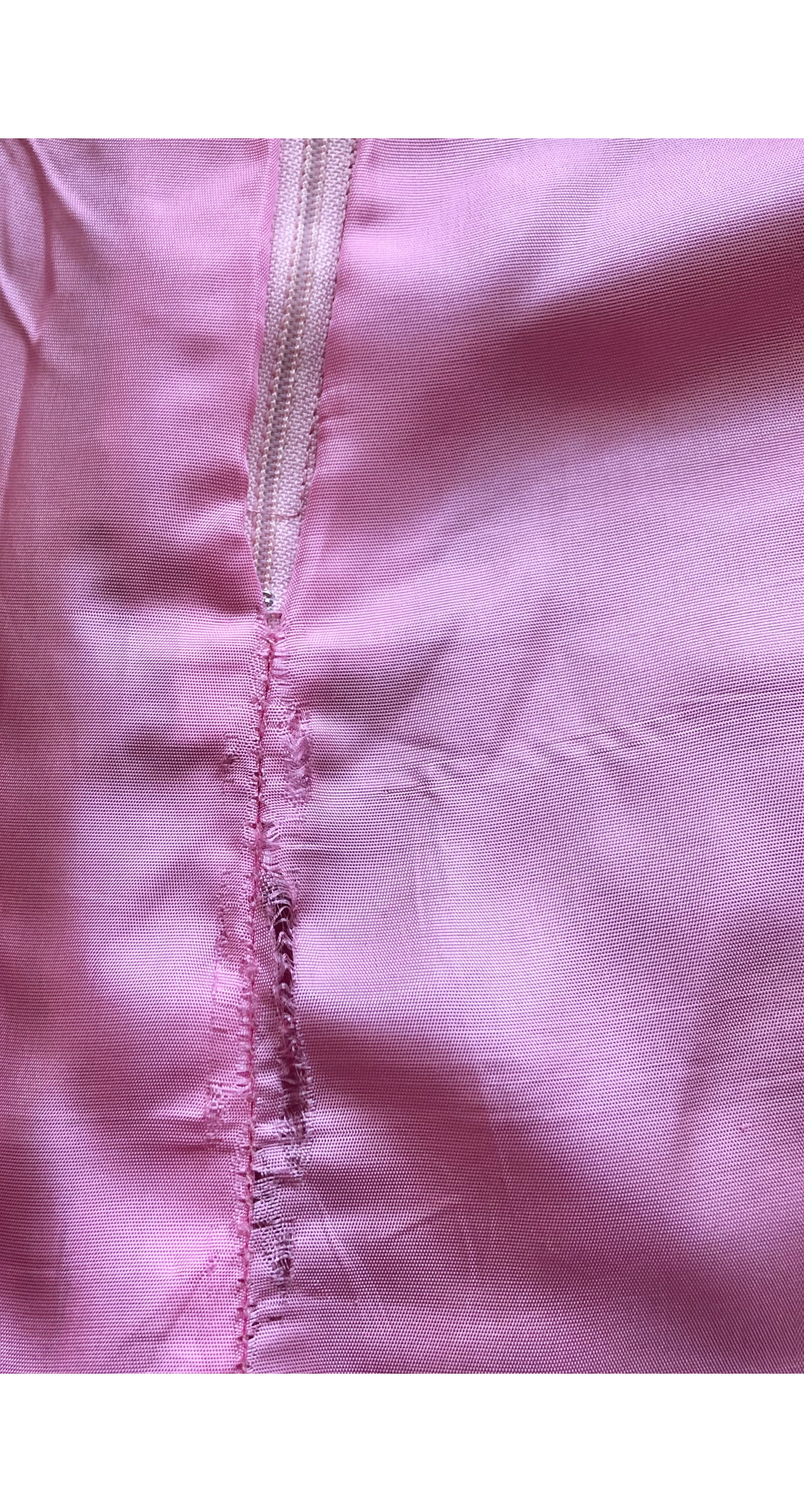 2000s Pink Ostrich Skin & Lambskin Three-Piece Outfit