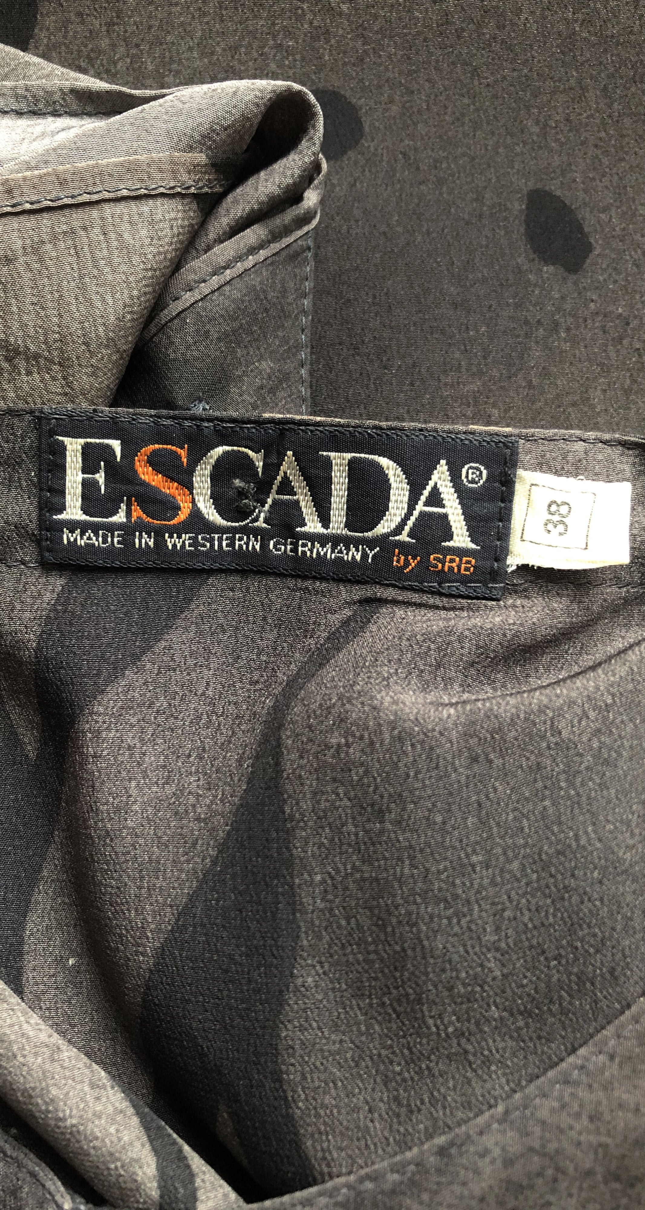 1980s Leopard Print Silk Neck Tie Blouse