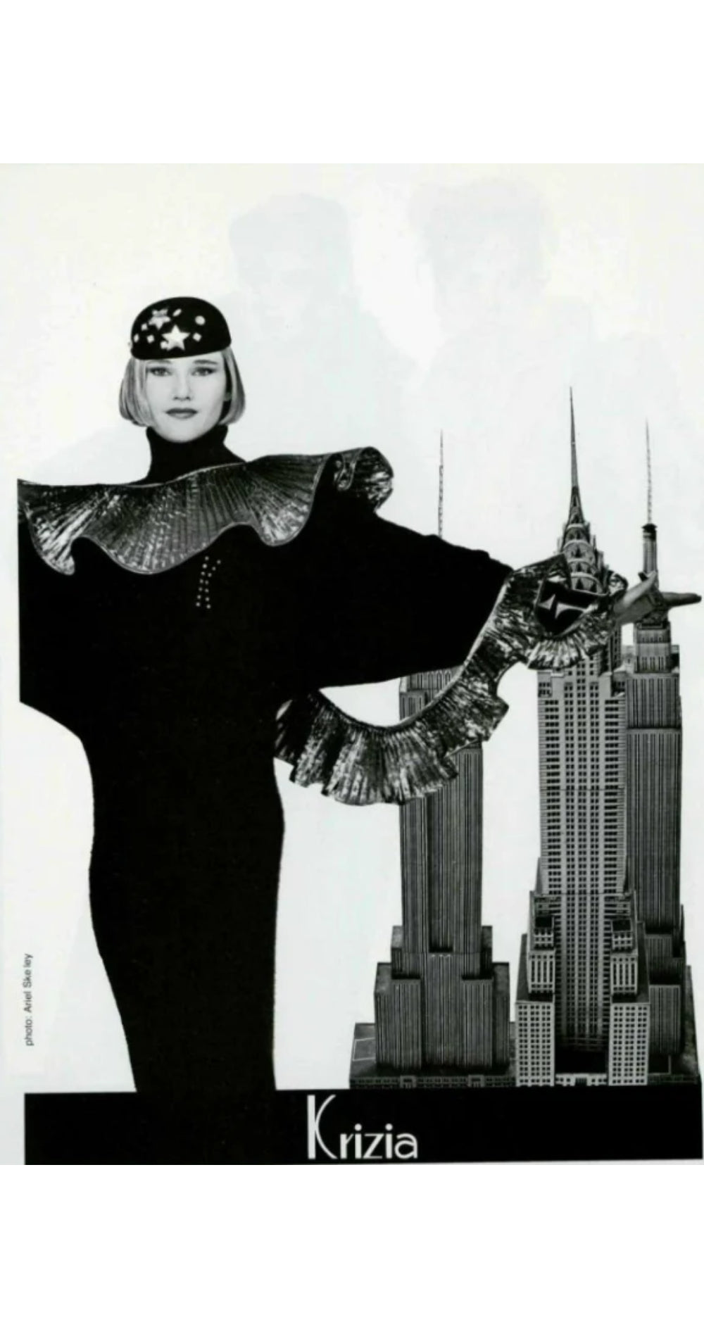 1983 Documented “K" Black Angora Sweater Dress