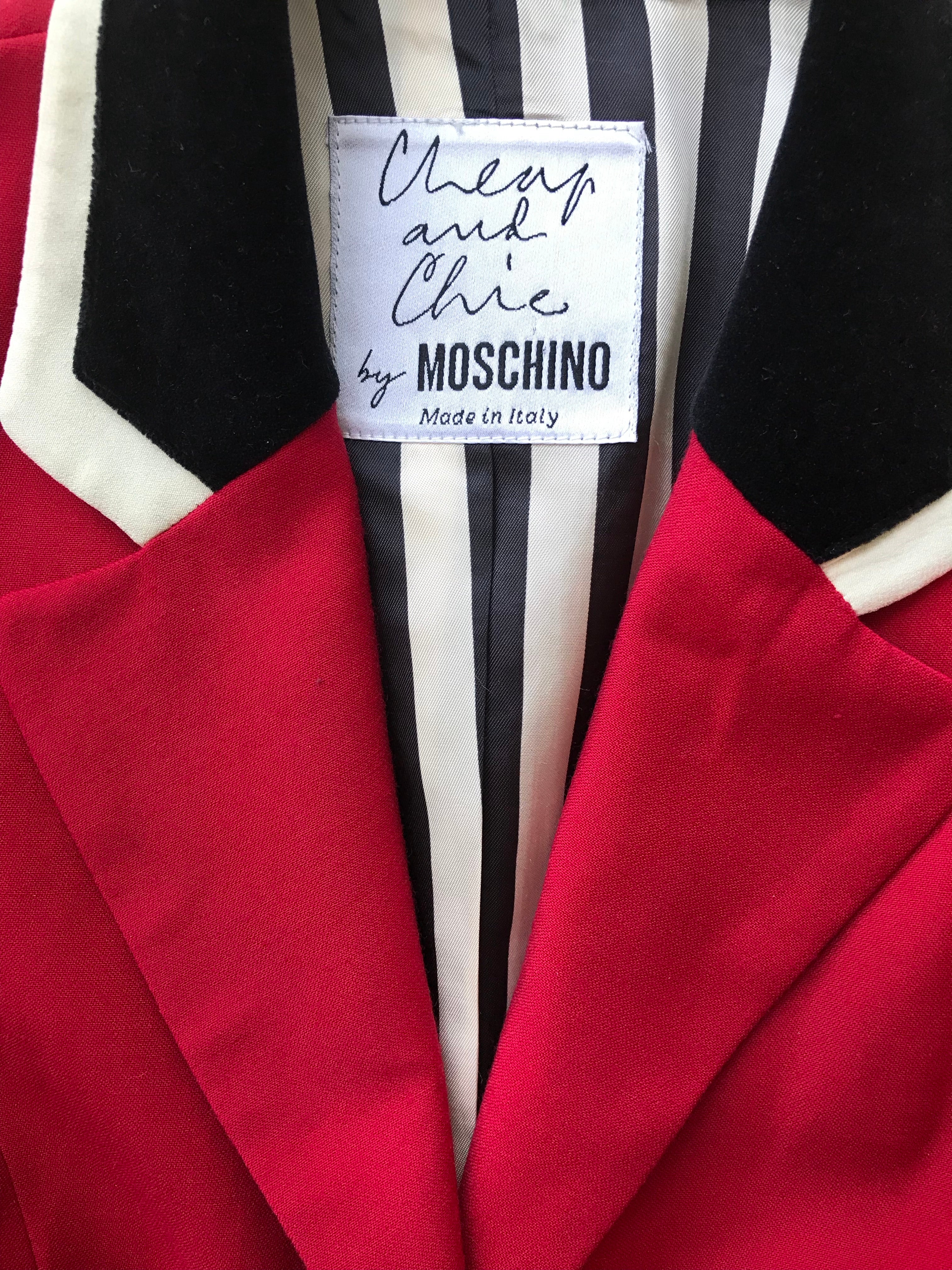 1990s "Cheap and Chic" Circus Ringmaster Jacket
