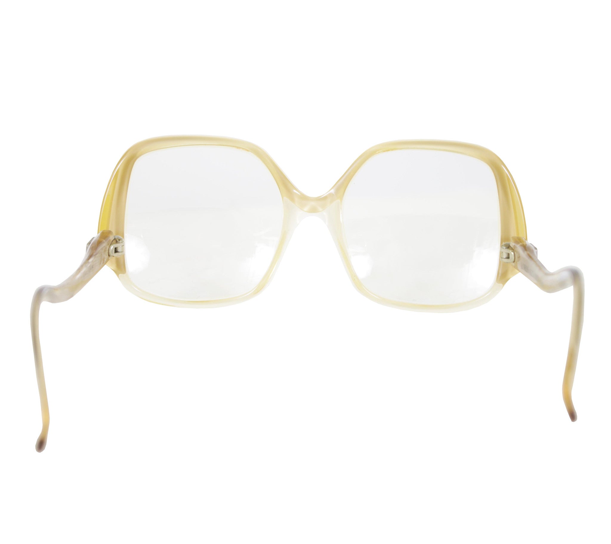 1970s French Oversized Eyeglasses Frames