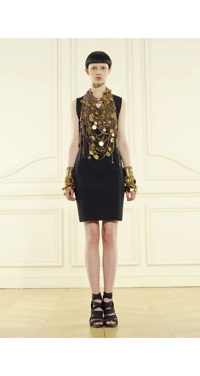 2010 Resort Gold Coin Black Cotton Jersey Tank Top