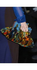 2005-06 F/W Runway Printed Velvet Handbag