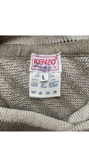 1984 S/S Striped Linen Knit Convertible Tube Dress