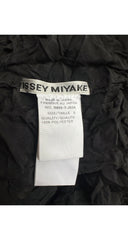 2018 Black Shaggy Pleats Oversized Cardigan