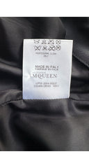 2004 Pre-Fall Black Wool Laser Cut Mermaid Skirt