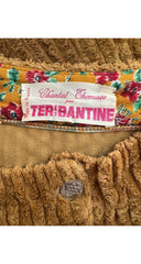 1976-77 F/W Teddy Brown Corduroy High-Waisted Skirt