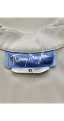 1992 S/S "Les Cowboys" Beige Asymmetrical Draped Jacket