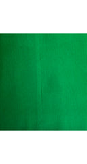 2000s Emerald Green Silk Chiffon Tiered Bow Sleeve Blouse