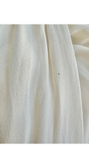 1930s 3D Floral Lace Cream Silk Chiffon Peignoir