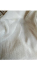 1930s 3D Floral Lace Cream Silk Chiffon Peignoir