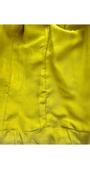 1991-92 F/W Chartreuse Wool Bouclé Double-Breasted Skirt Suit