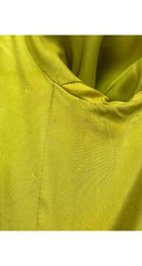 1991-92 F/W Chartreuse Wool Bouclé Double-Breasted Skirt Suit