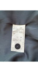 2000-01 F/W NWT Dark Green Faille Petal Sleeve Top