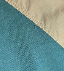 1980s Teal Rayon Jersey Long Sleeve Midi Dress